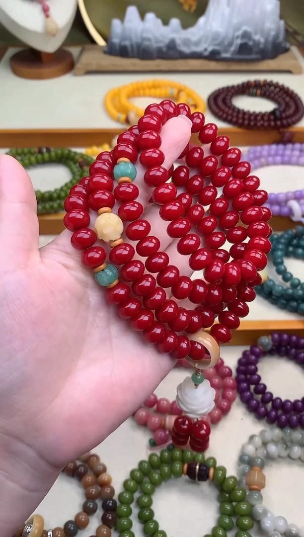 【闪购商品】白玉菩提手串红菩提