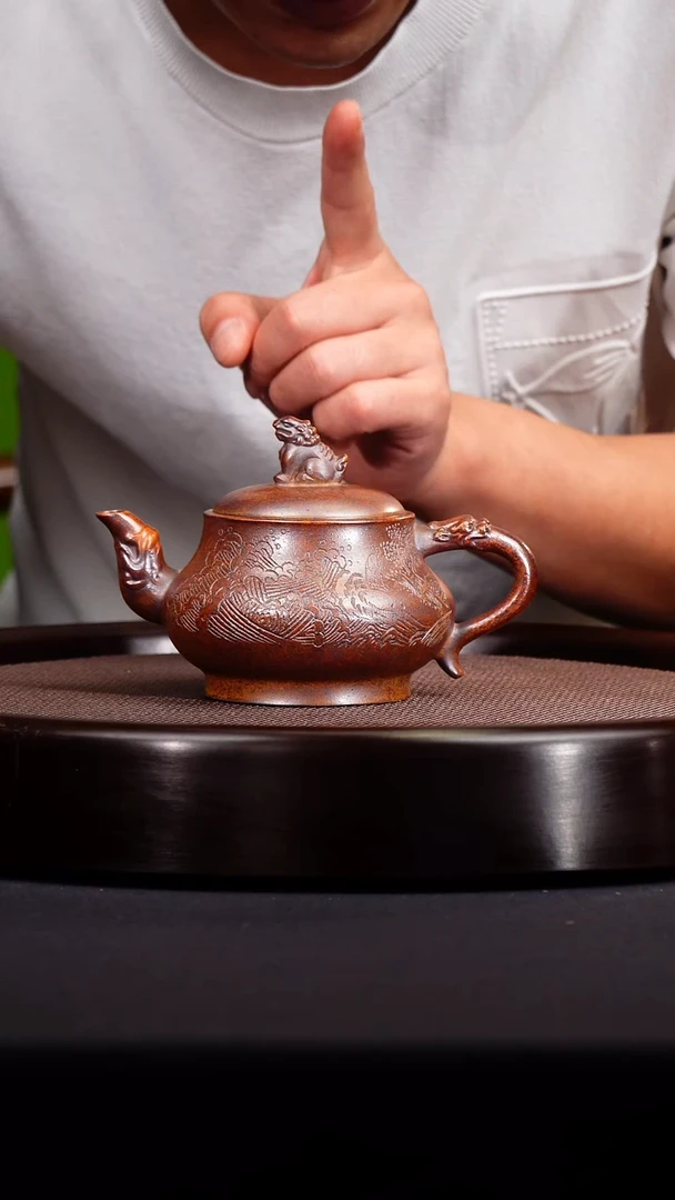 茶壶紫砂宜兴紫砂原矿壶