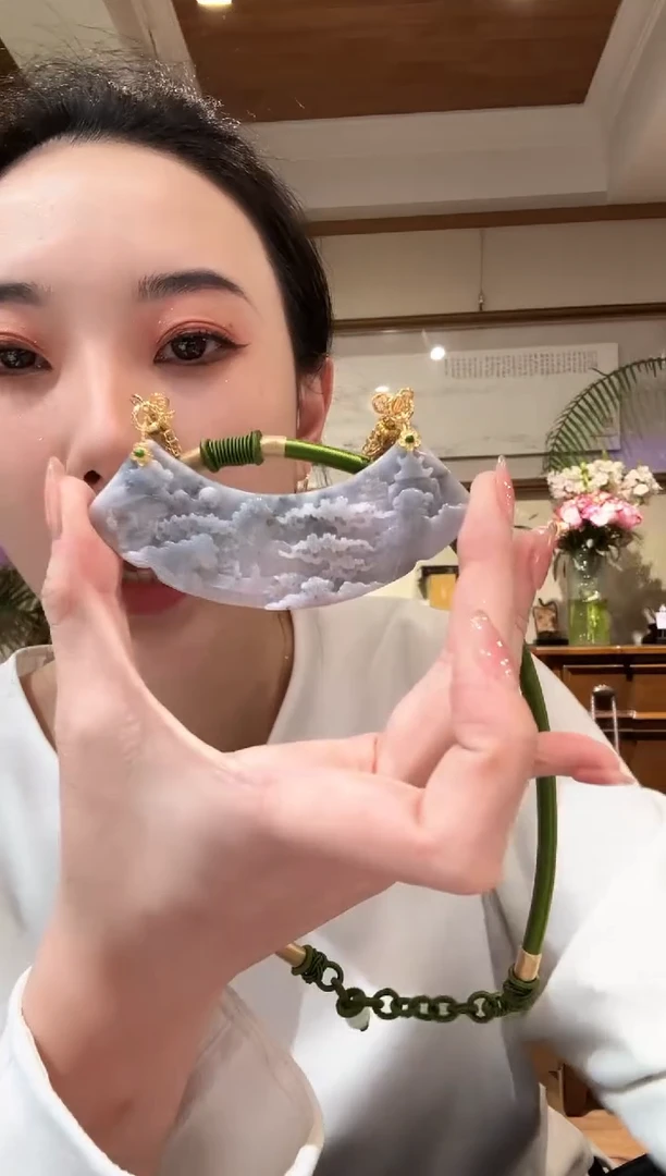 【闪购商品】翡翠颈饰未镶嵌国风