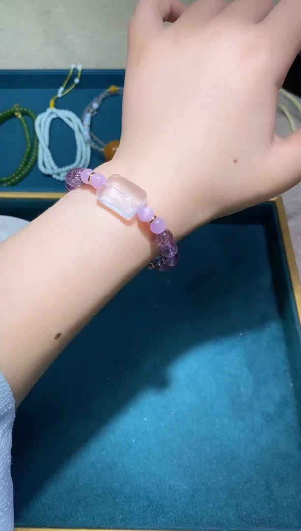 未镶嵌手链水晶多样性发一件 202