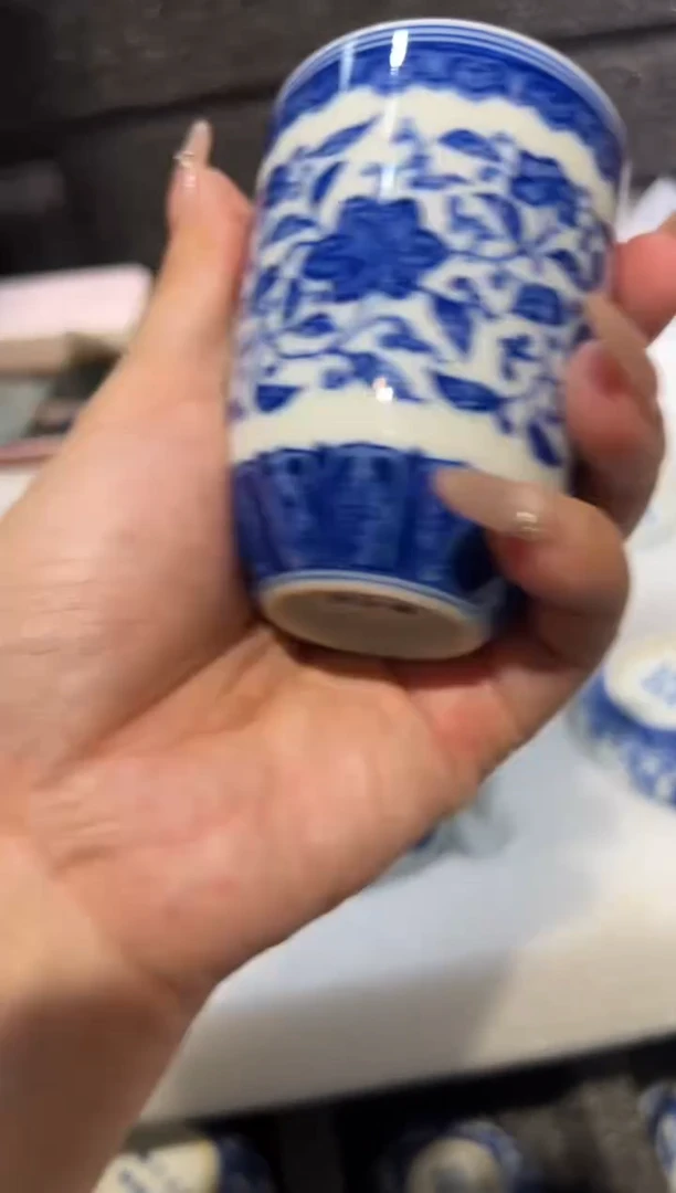 瓷片景德镇瓷器茶器茶杯