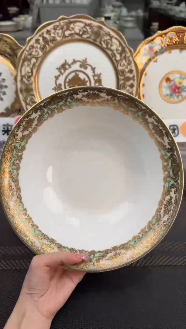 【闪购商品】瓷片9英寸汤碗 福利款