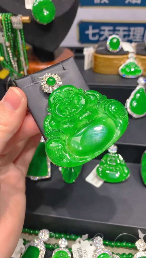 翡翠银S925镶嵌颈饰20一季