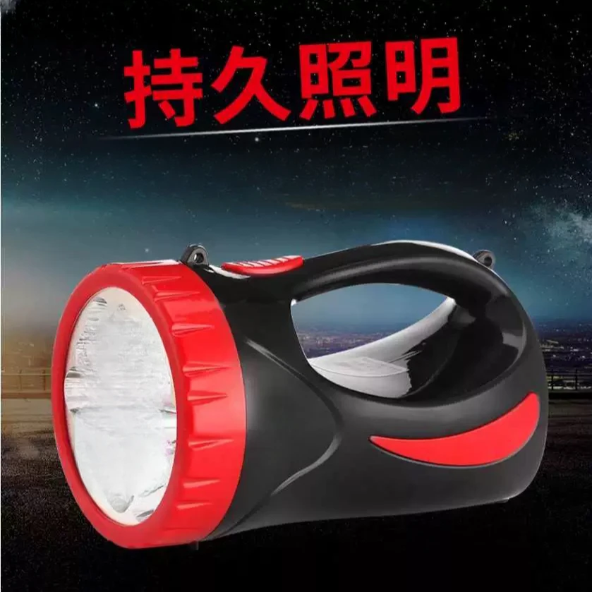 强光超亮远射可充电户外多功能手提照明手电筒