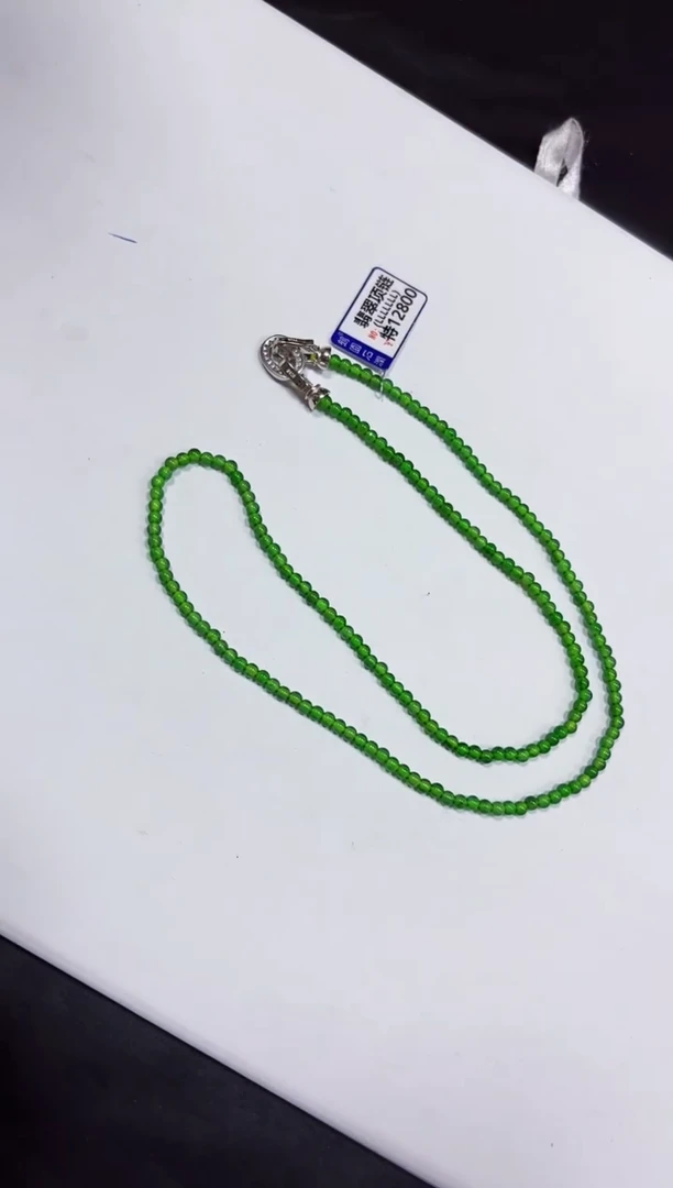 【闪购商品】翡翠颈饰未镶嵌项链4