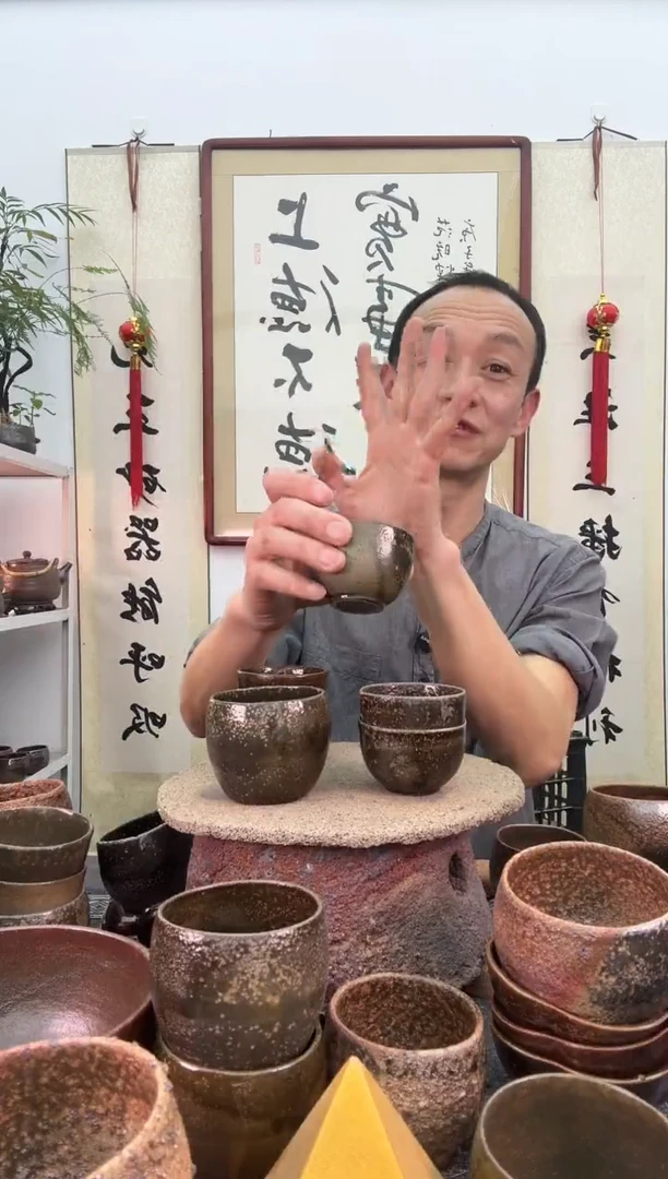 【闪购商品】精品压手杯70毫升非遗技艺拍1发2