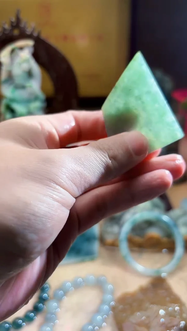 未镶嵌挂件翡翠A货张麦6200