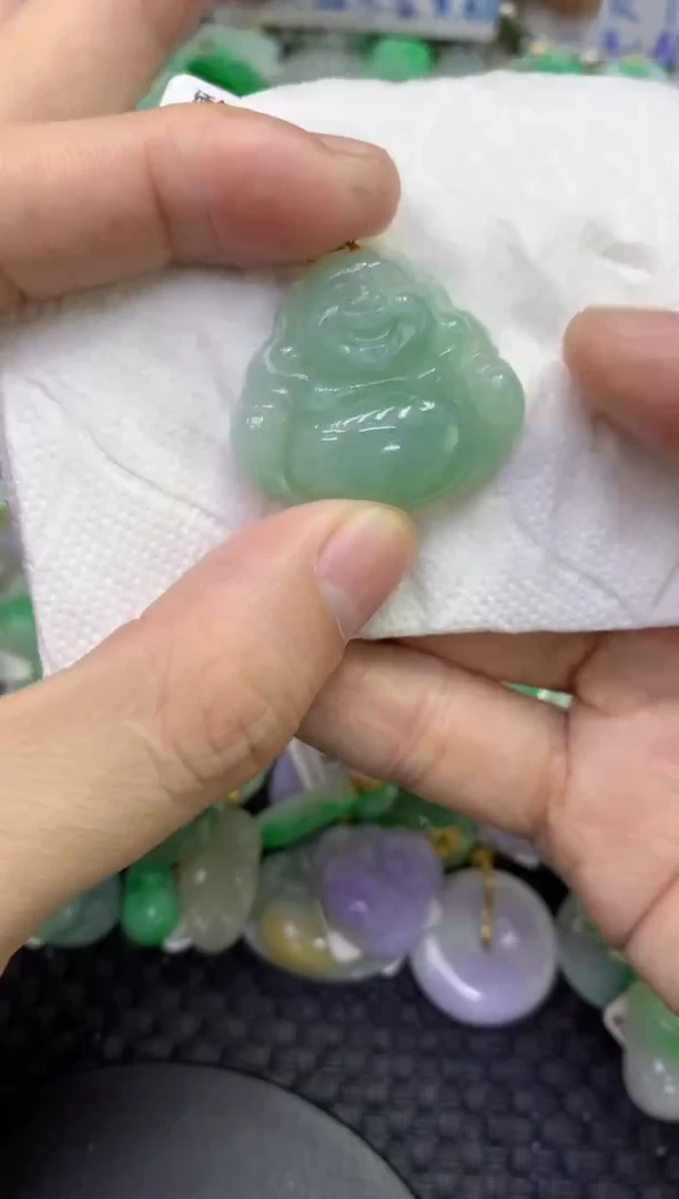 颈饰未镶嵌翡翠天然缅甸A货翡翠