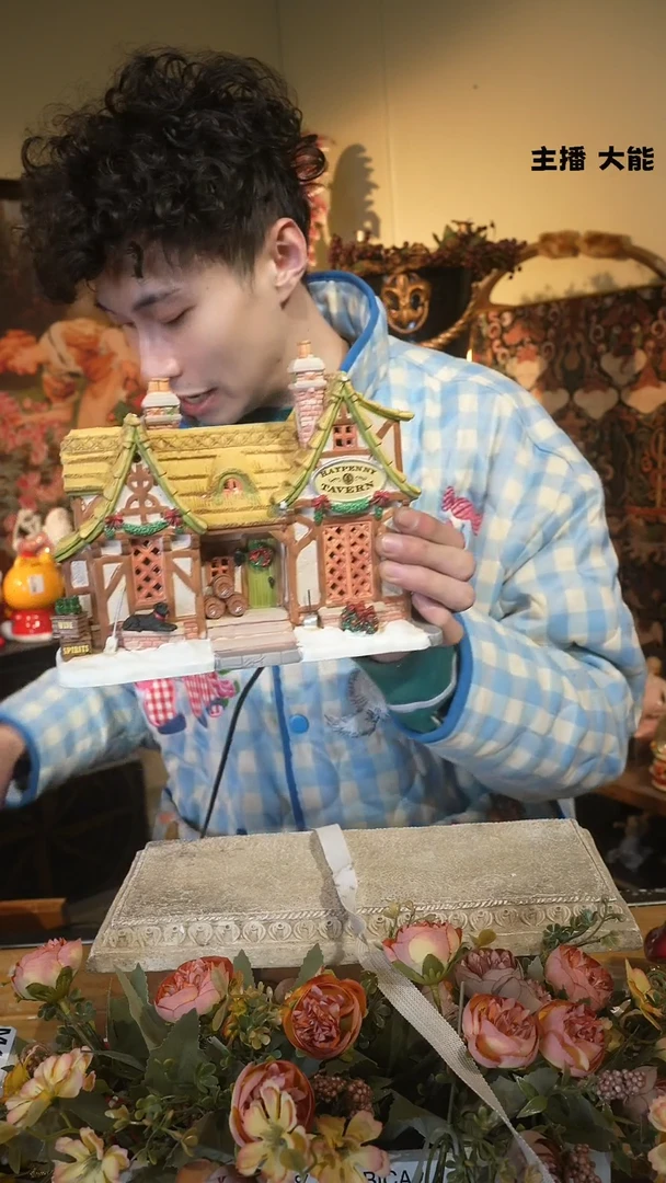 【闪购商品】默认微瑕高端树脂陶瓷摆件W375