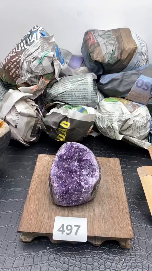 【闪购商品】紫晶1未镶嵌497号摆件