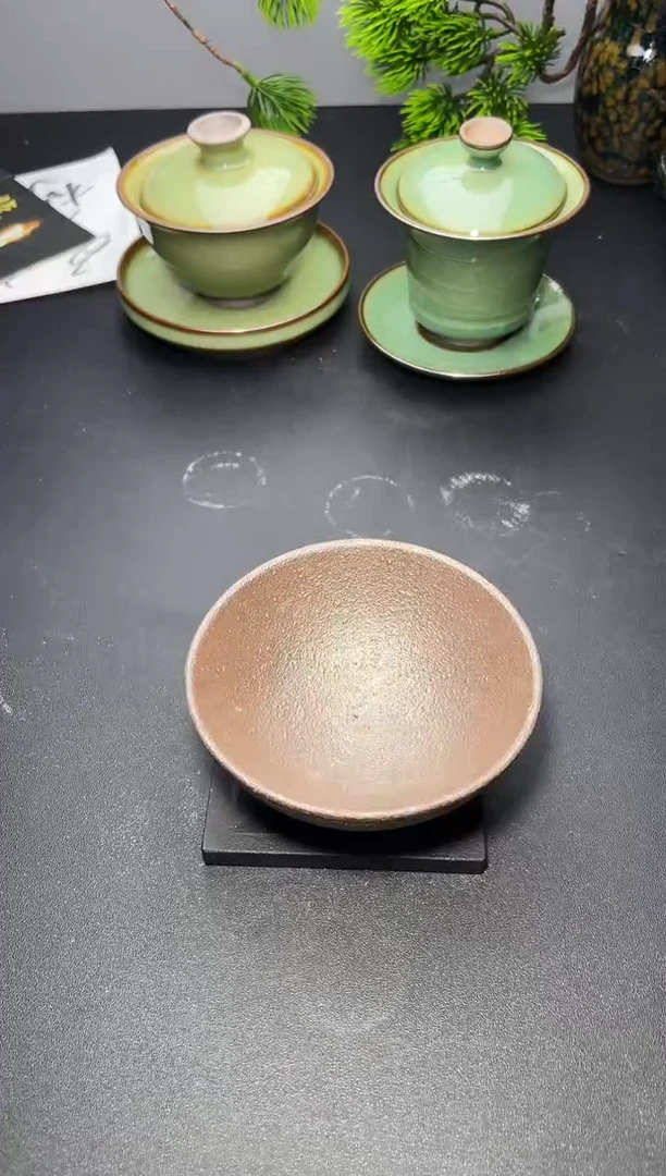 茶盏46叶紫建盏