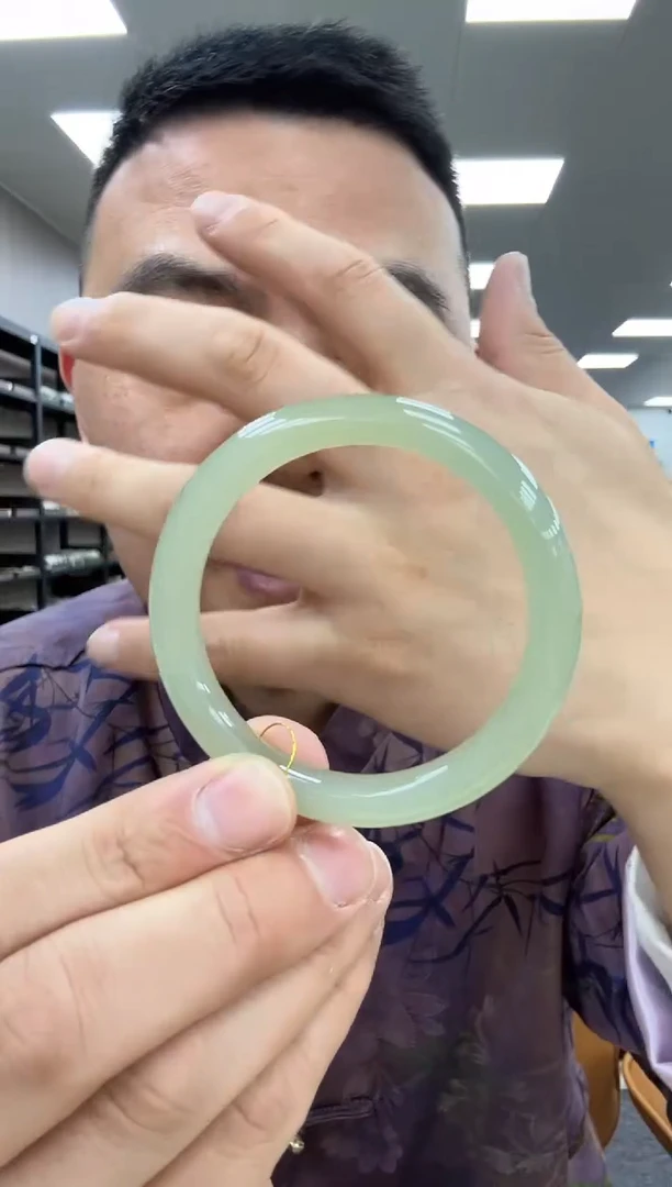 【闪购商品】和田玉手镯未镶嵌52-53  965