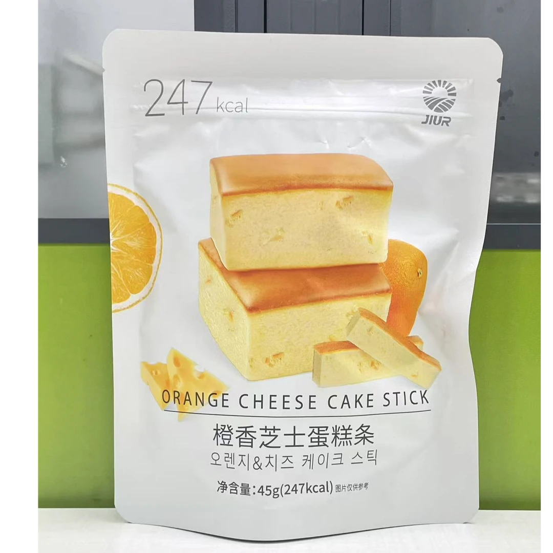 【2025-08-24到期】JIUR九日橙香芝士蛋糕条45g