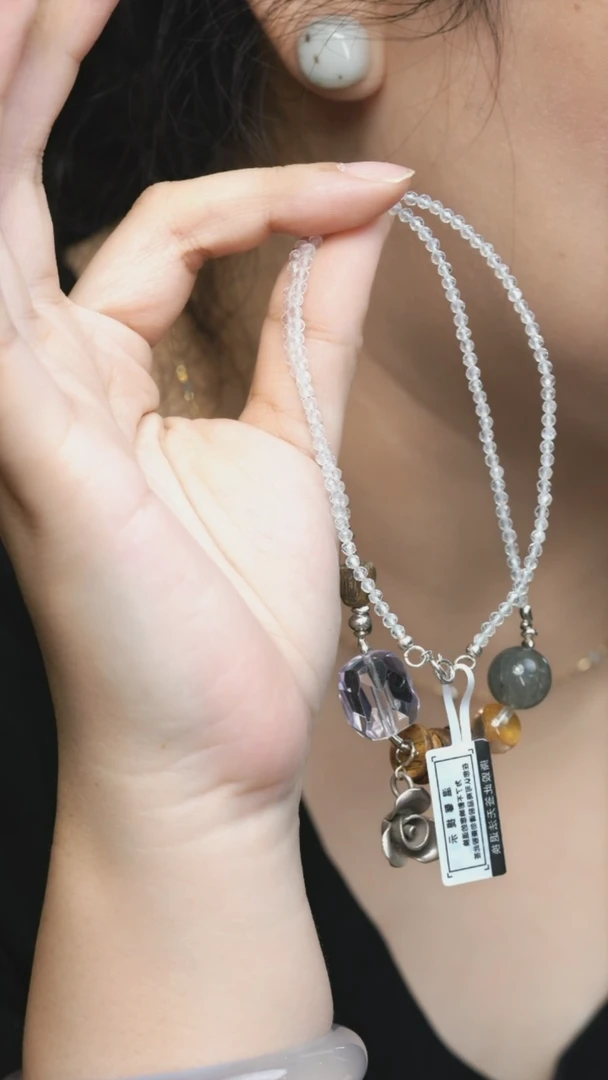 项链未镶嵌水晶多样性其一发货
