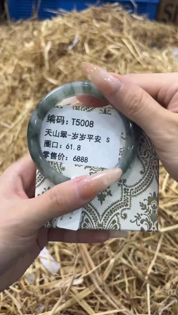 未镶嵌手镯石英质玉T5008