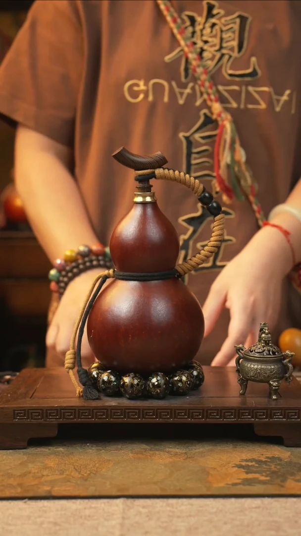 124大漆一物一拍记葫堂出品【不带手串】