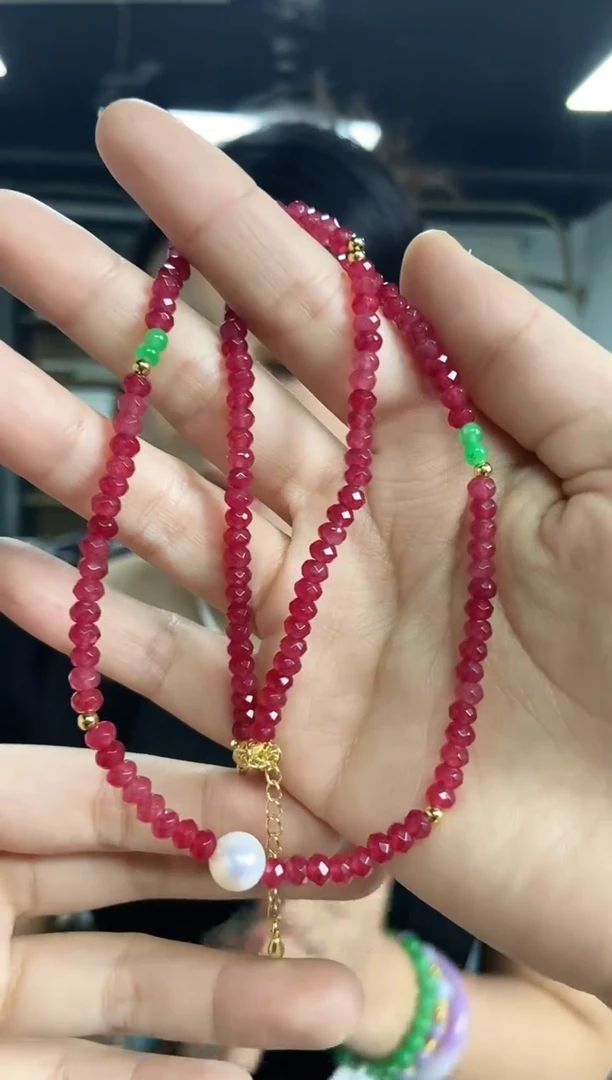 未镶嵌颈饰碧玺闪购链接多样性发其一颜色微差