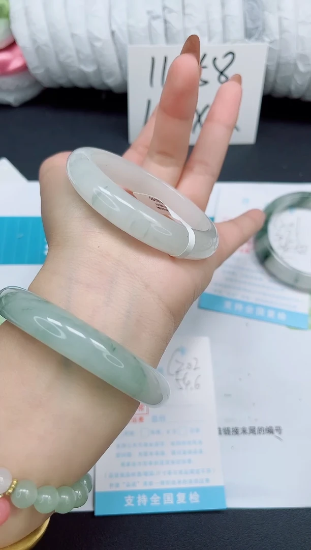 石英质玉手镯未镶嵌c202-54.6