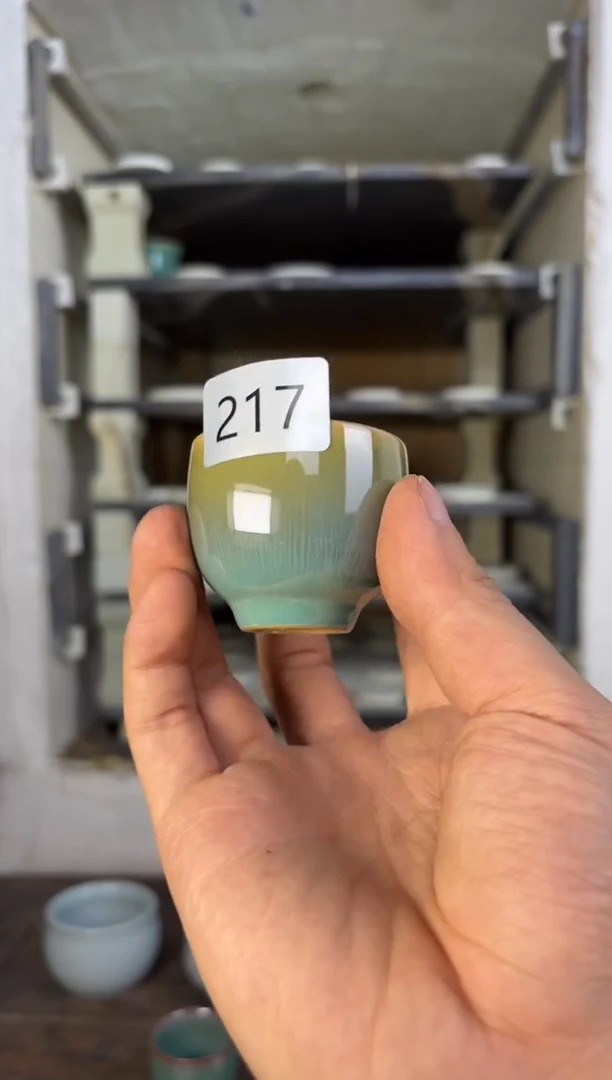 【闪购商品】摆件钧瓷窑变精品茶器