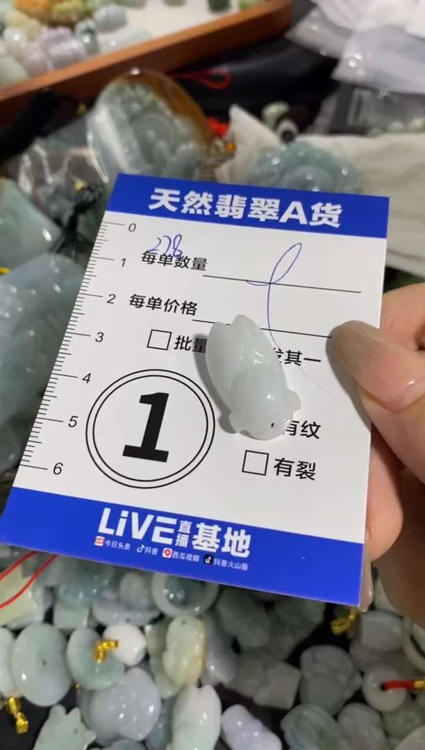 颈饰未镶嵌翡翠天然翡翠A货批量多样性发一件