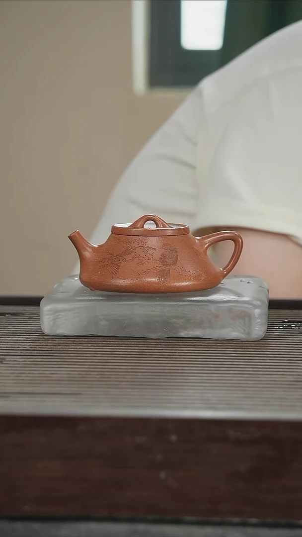 茶壶紫砂见**齐160CC