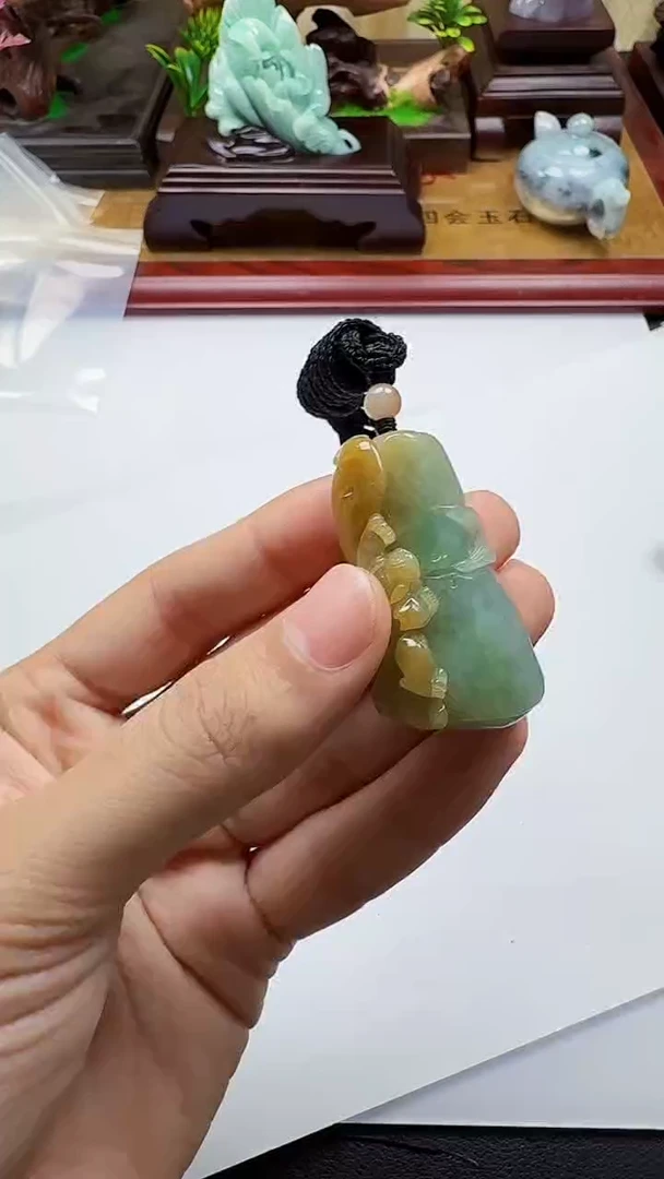 吊坠(不含链)未镶嵌翡翠1