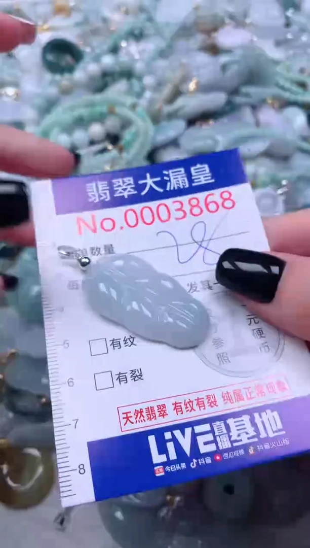 颈饰未镶嵌翡翠3868
