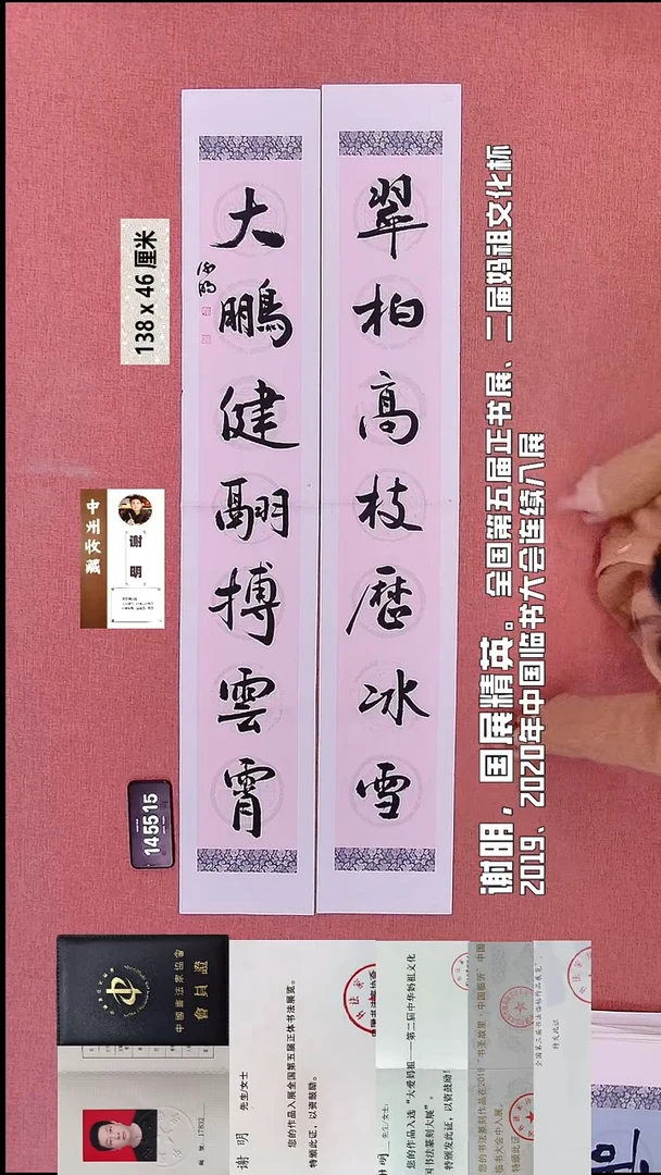书法213    谢老师书法作品