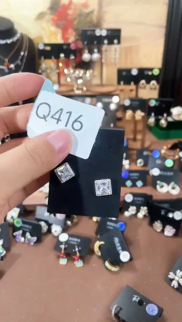 合金925银锆石Q416