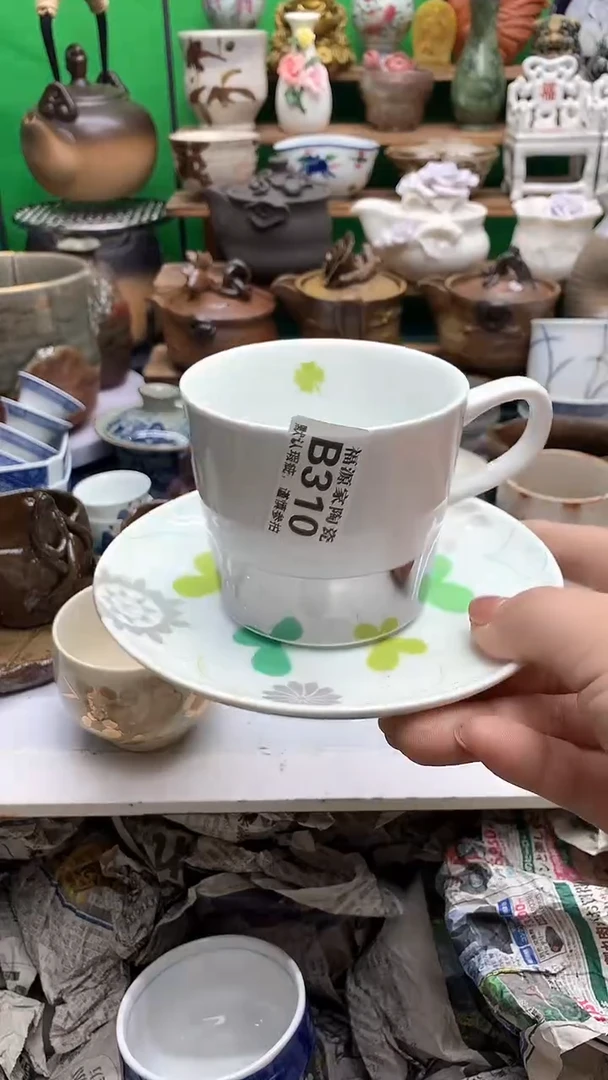 【闪购商品】盖碗海外回流瓷器