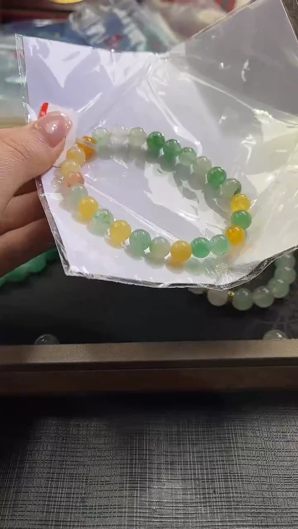 【闪购商品】石英质玉颈饰未镶嵌非洲翠100636526