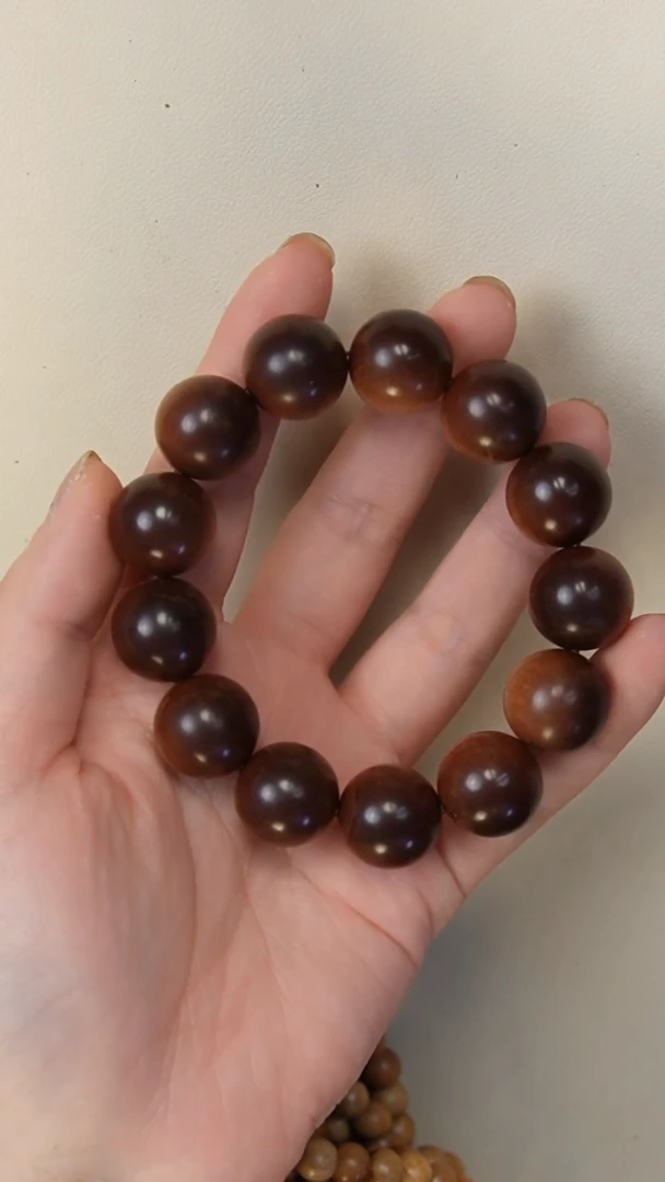 檀香木手串/手链老山檀香2.0圆珠多样式发其一瑕疵