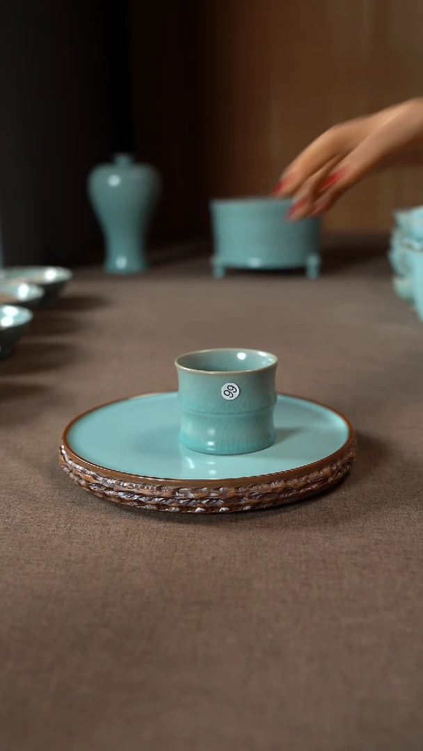 【闪购商品】汝瓷主人杯碗壶瓶樽洗