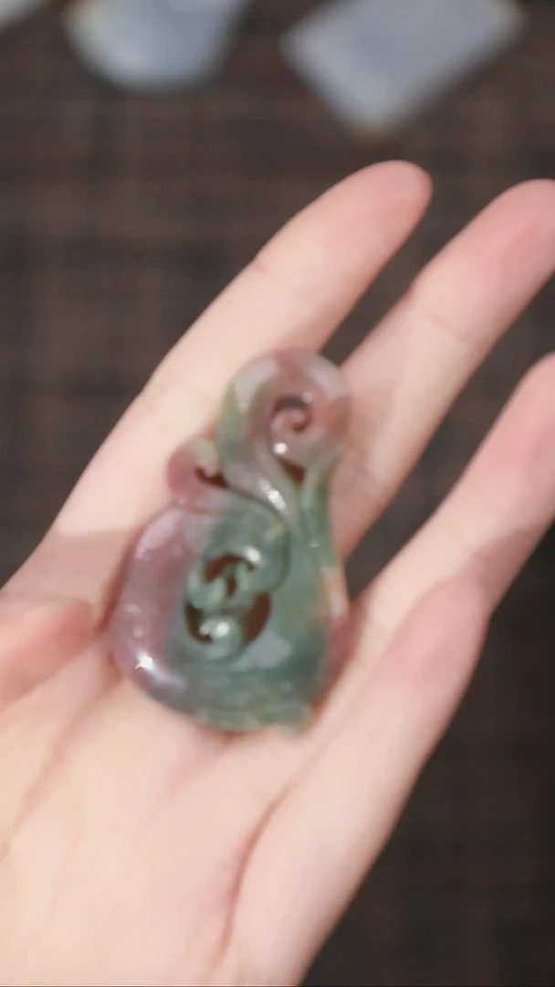 未镶嵌吊坠(不含链)玛瑙/玉髓翡翠