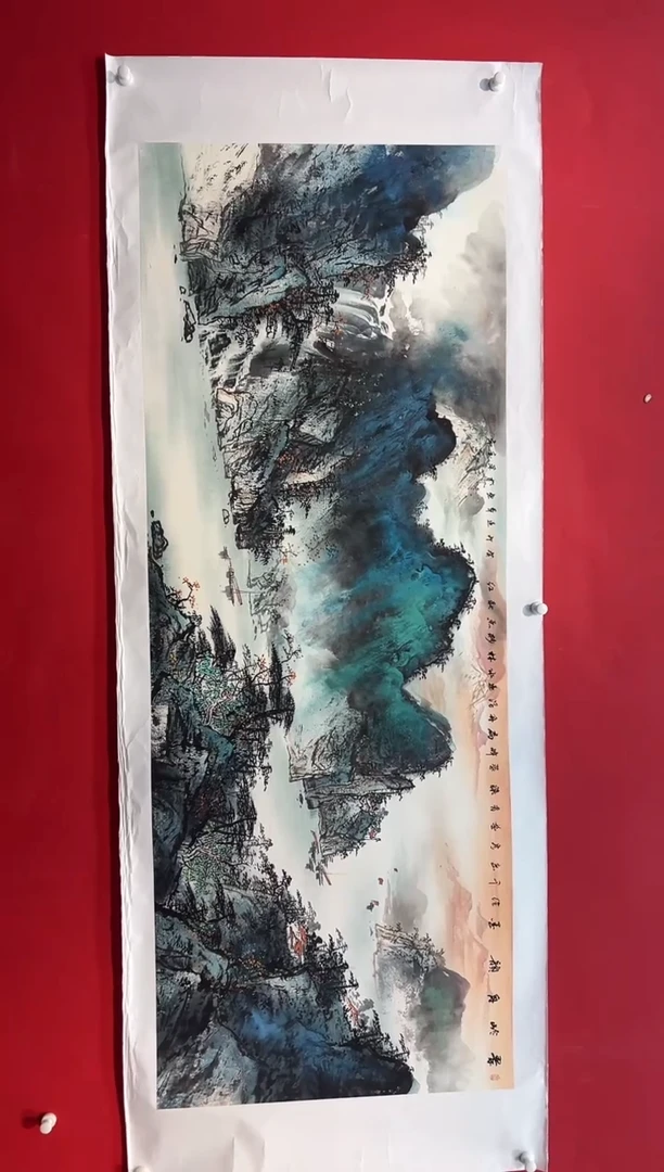 国画画家陆远华精品纯手绘