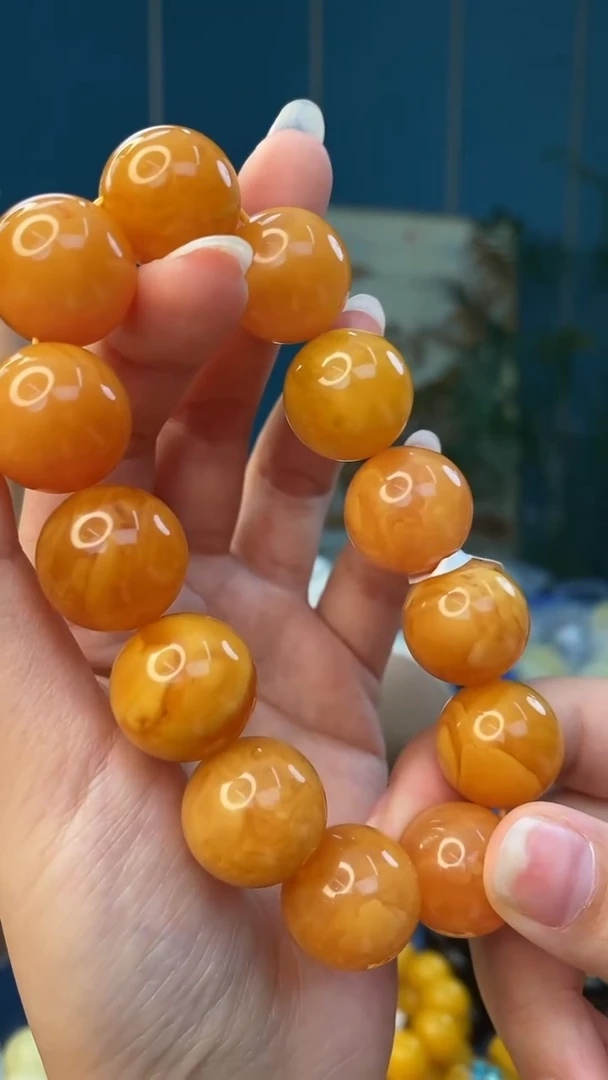 裸石琥珀未镶嵌1/5多样性发其一62