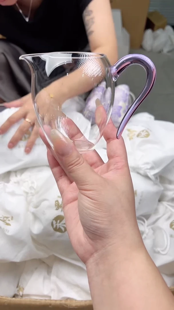 禾墨清雅茶海浅紫色