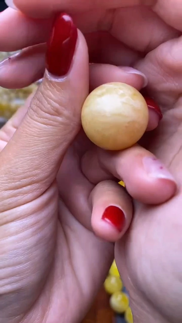 裸石蜜蜡未镶嵌葵.69 尺寸20.9mm微瑕