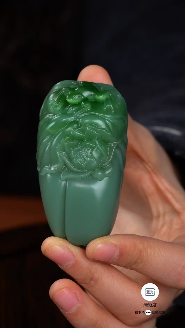 未镶嵌和田玉挂件007 呱呱来财【可咨询】