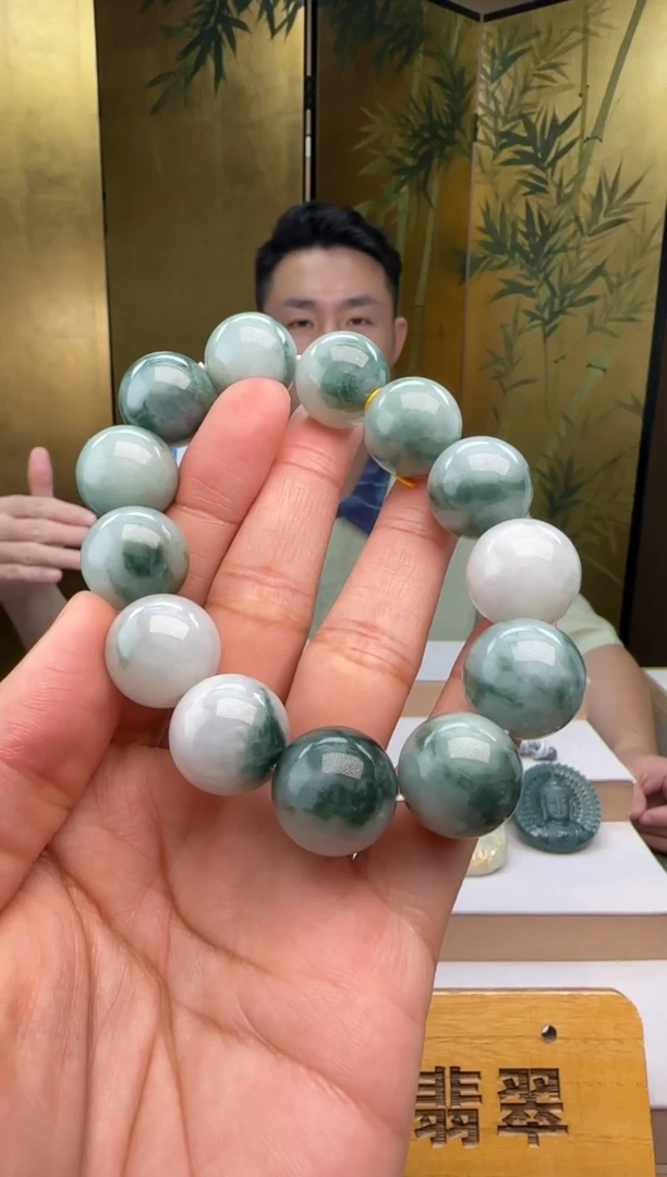 未镶嵌手串翡翠XM@@960Q3J22784