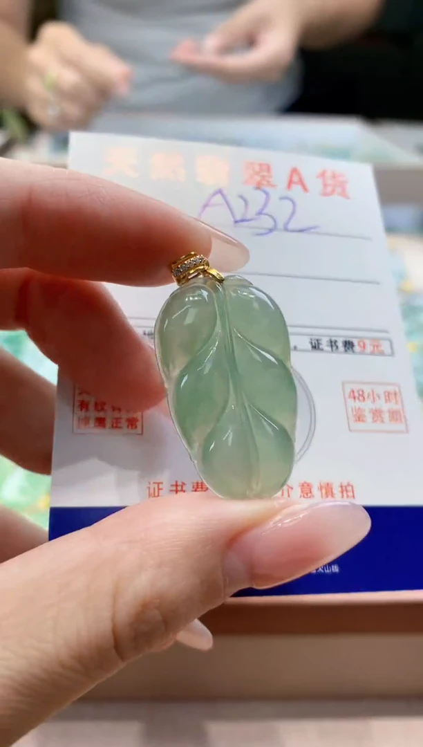 颈饰未镶嵌翡翠天然缅甸a货翡翠