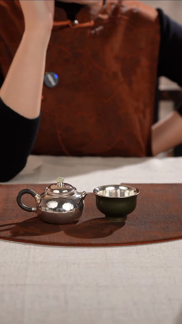 小小文旦壶100ml（青瓷包银杯）