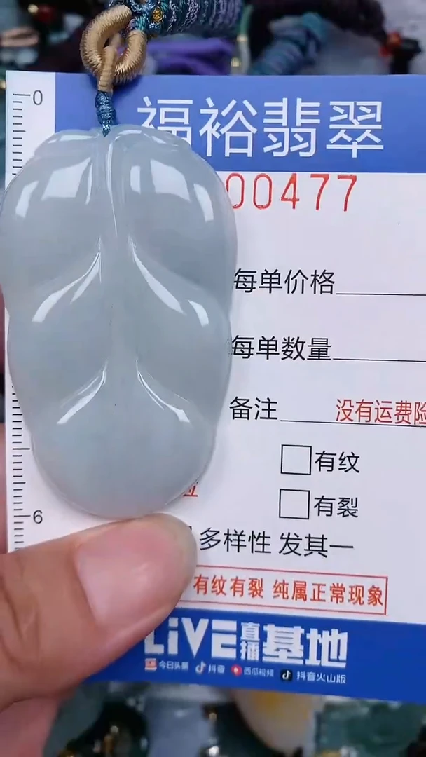 翡翠未镶嵌颈饰...0000477