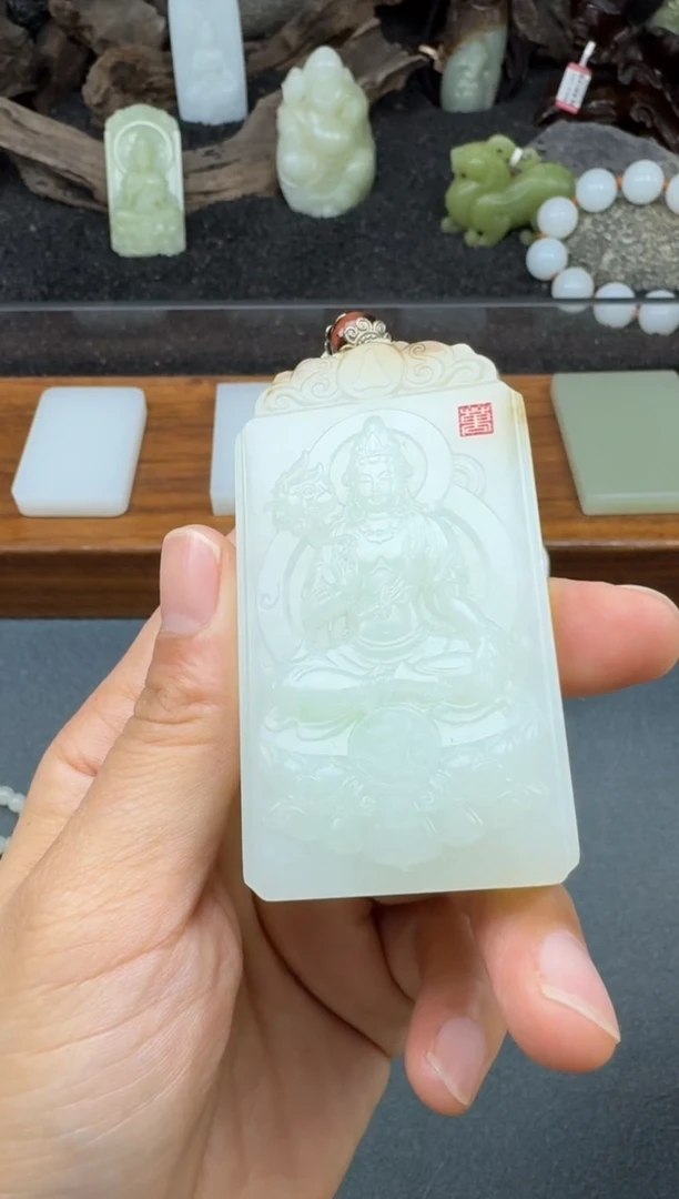 颈饰未镶嵌和田玉2