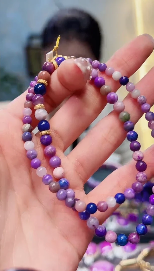 【闪购商品】苏纪石（舒俱来）项链18K金镶嵌1