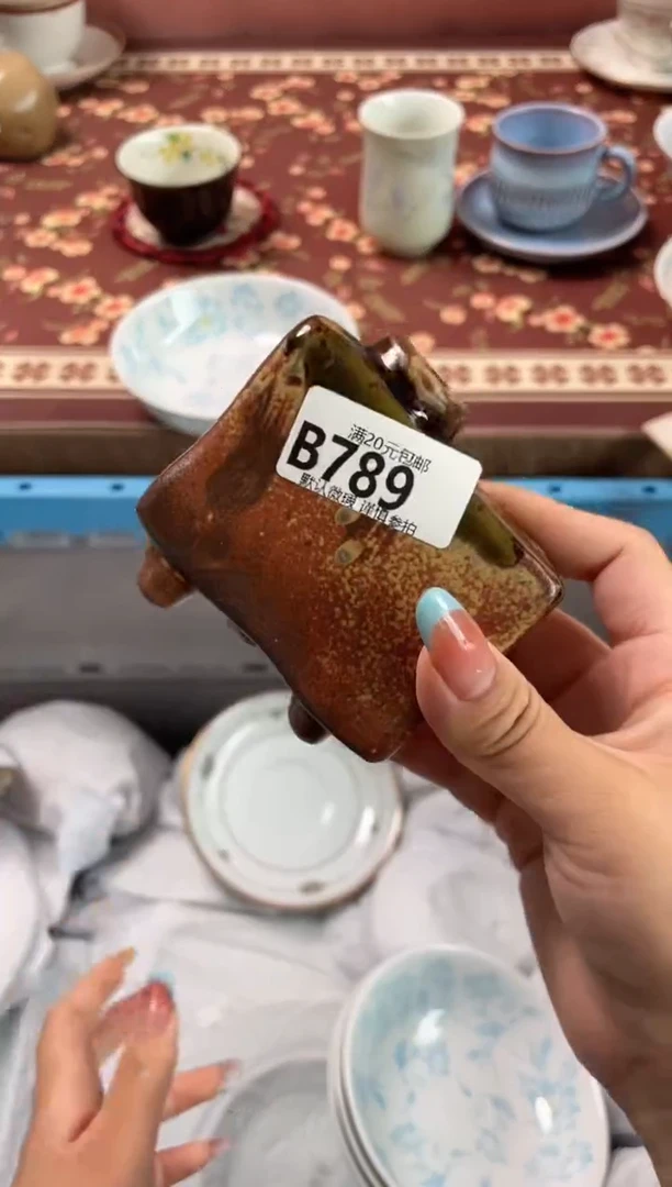 瓷片权**朱瓷器瓷器B789
