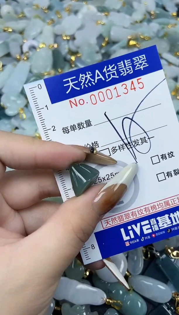 【闪购商品】翡翠颈饰未镶嵌天然A货翡翠