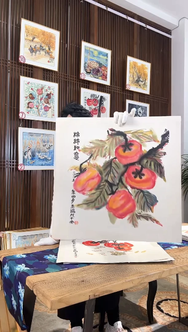 版画耿玉琨名章限量版画S