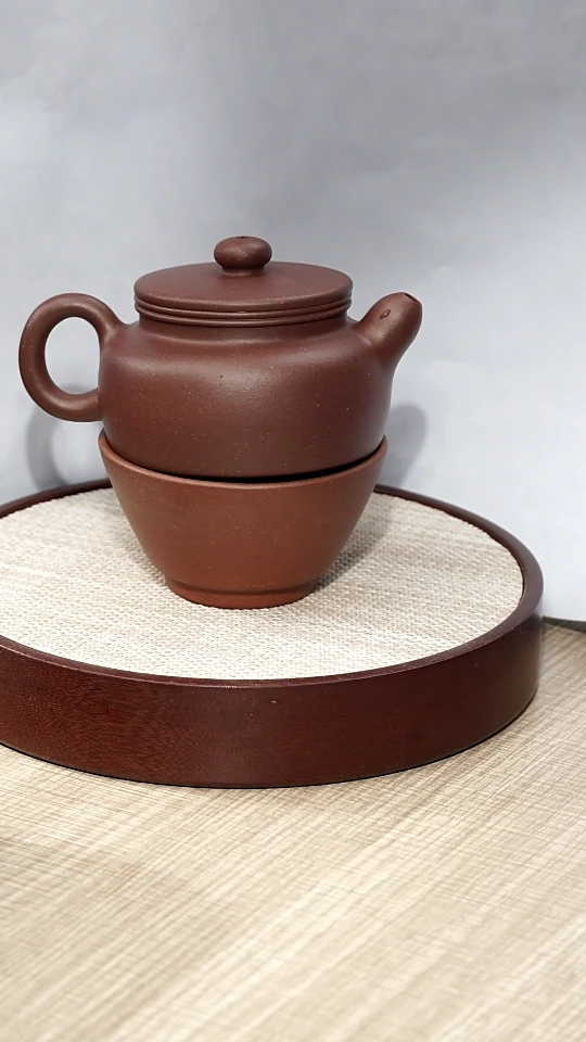 【闪购商品】紫砂茶壶底槽清德中壶