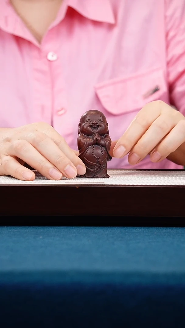 茶壶紫砂弥勒茶宠·